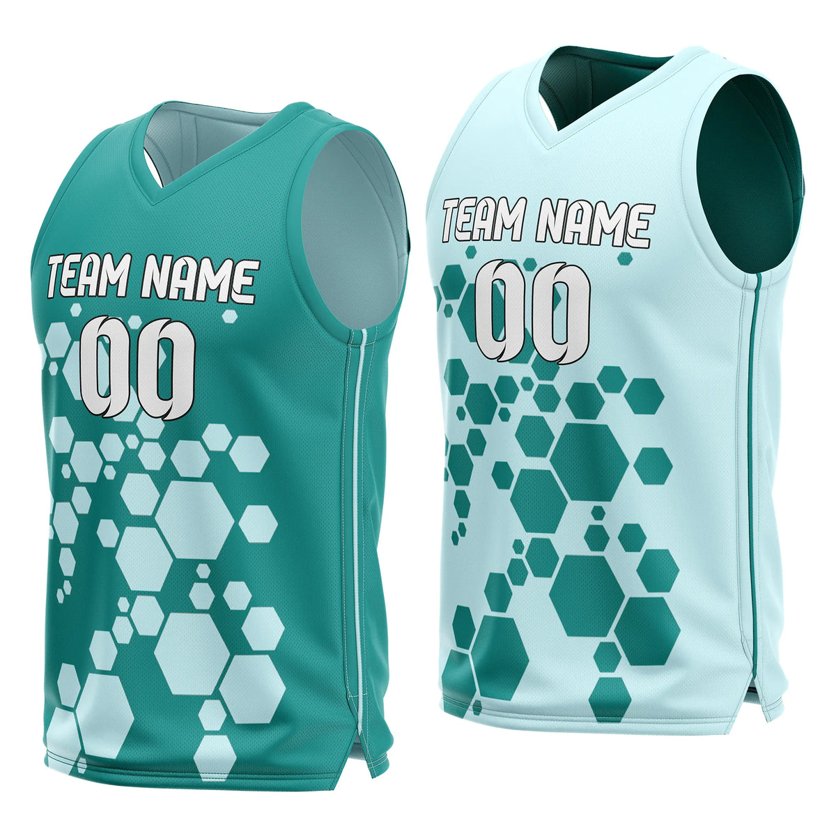 Custom Hive Strike Reversible Top Sports Jersey Personalized Uniform with Name & Number