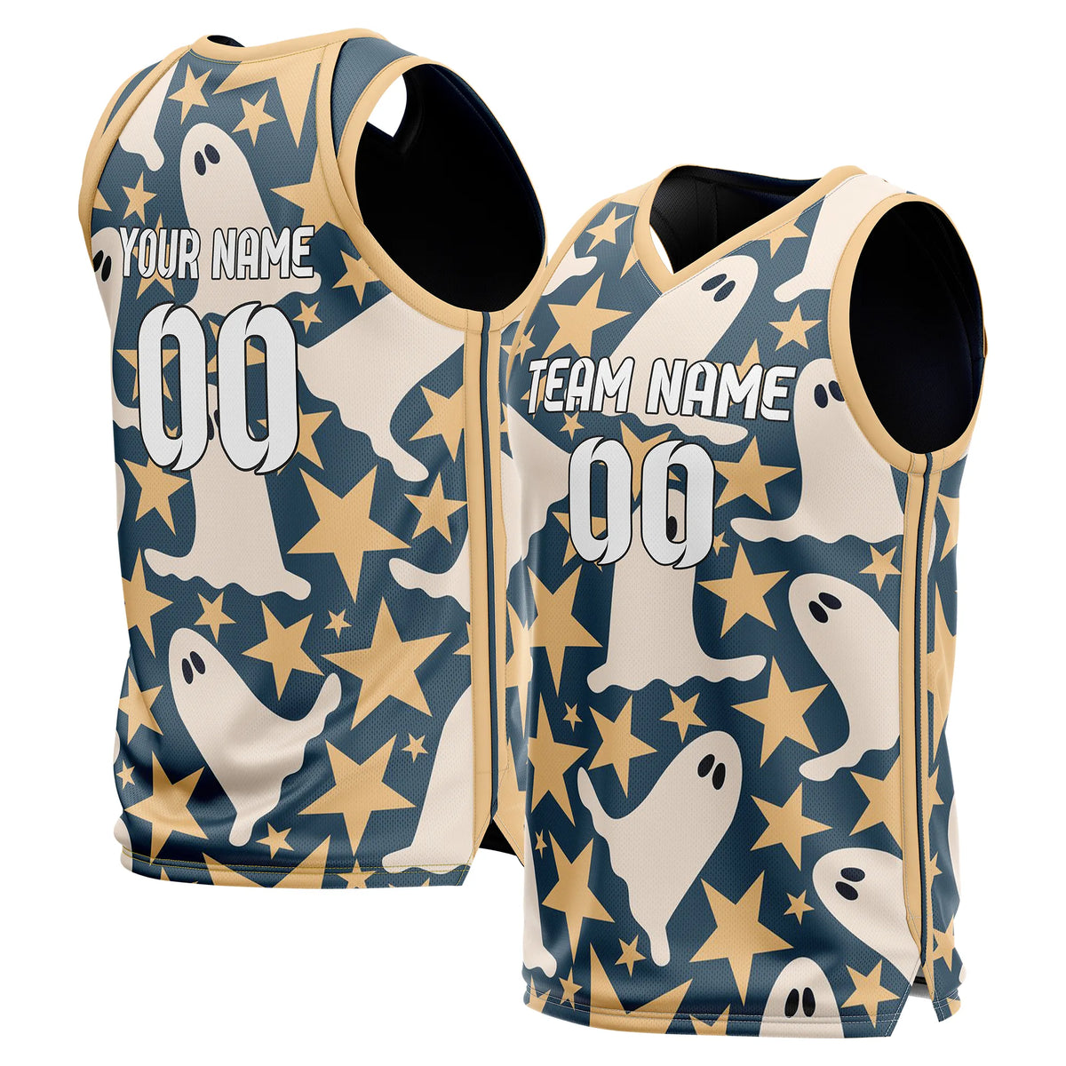 Custom Basketball Ghostlight Sports Jersey Personalized Uniform with Name &amp; Number