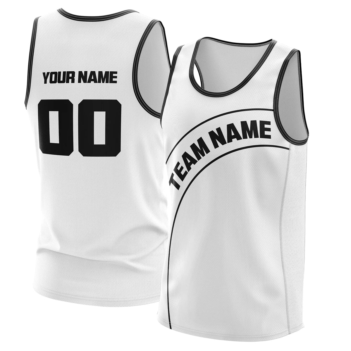 Custom Classic Top Arc Sports Jersey Personalized Uniform with Name & Number