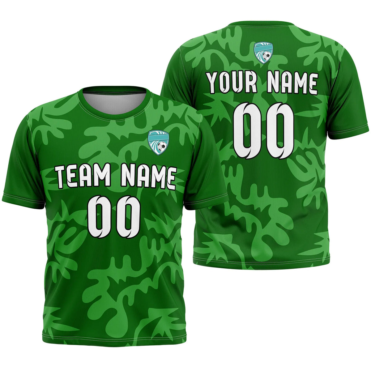 Custom Graffiti Pattern D4 Soccer Jersey Personalized Football Uniform with Name & Number