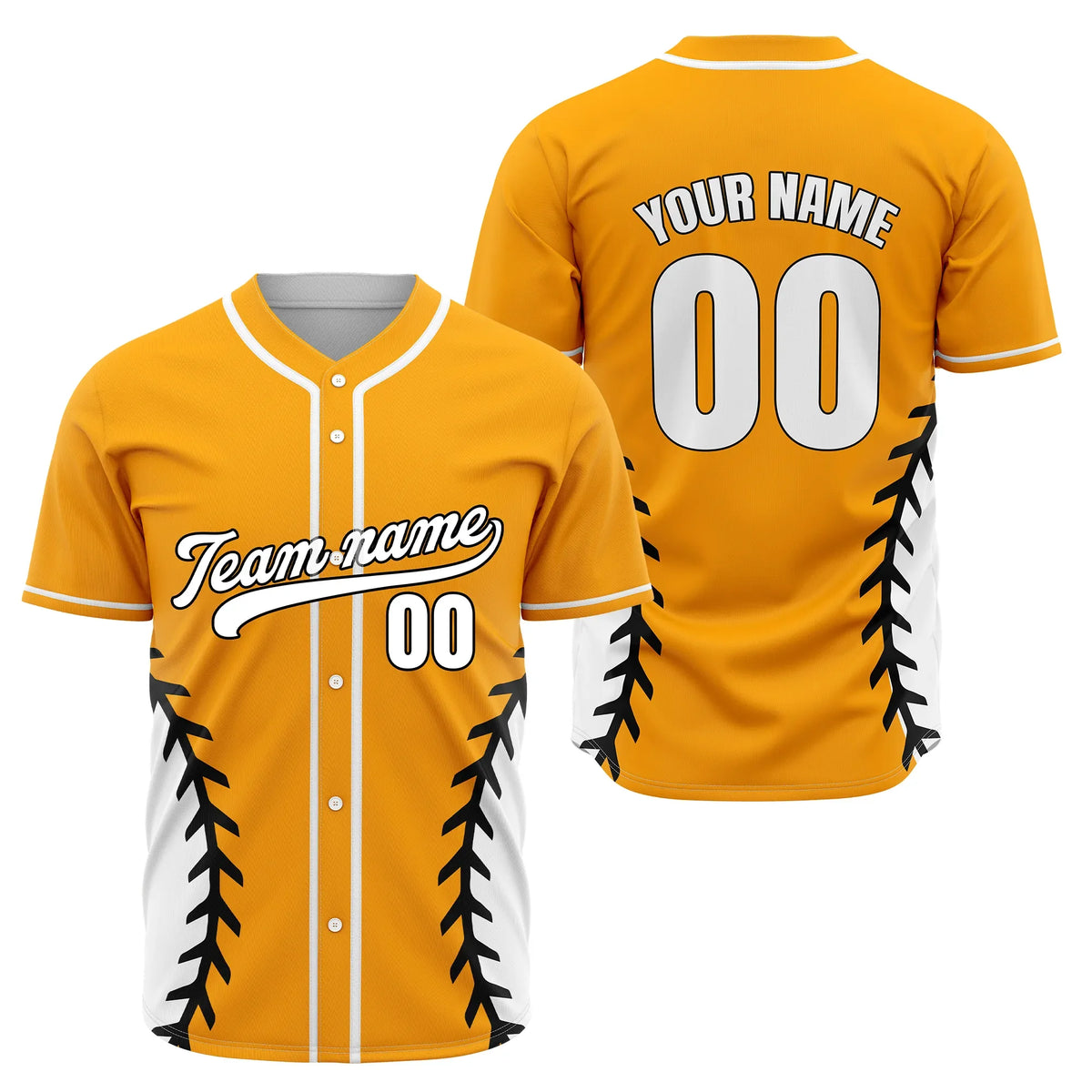 Custom Arc Line Baseball Sports Jersey Personalized Uniform with Name & Number