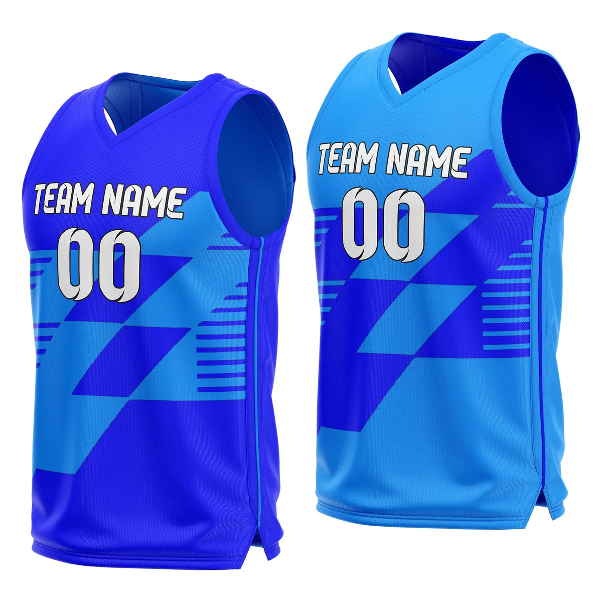 Custom Apex Cut Reversible Top Sports Jersey Personalized Uniform with Name & Number