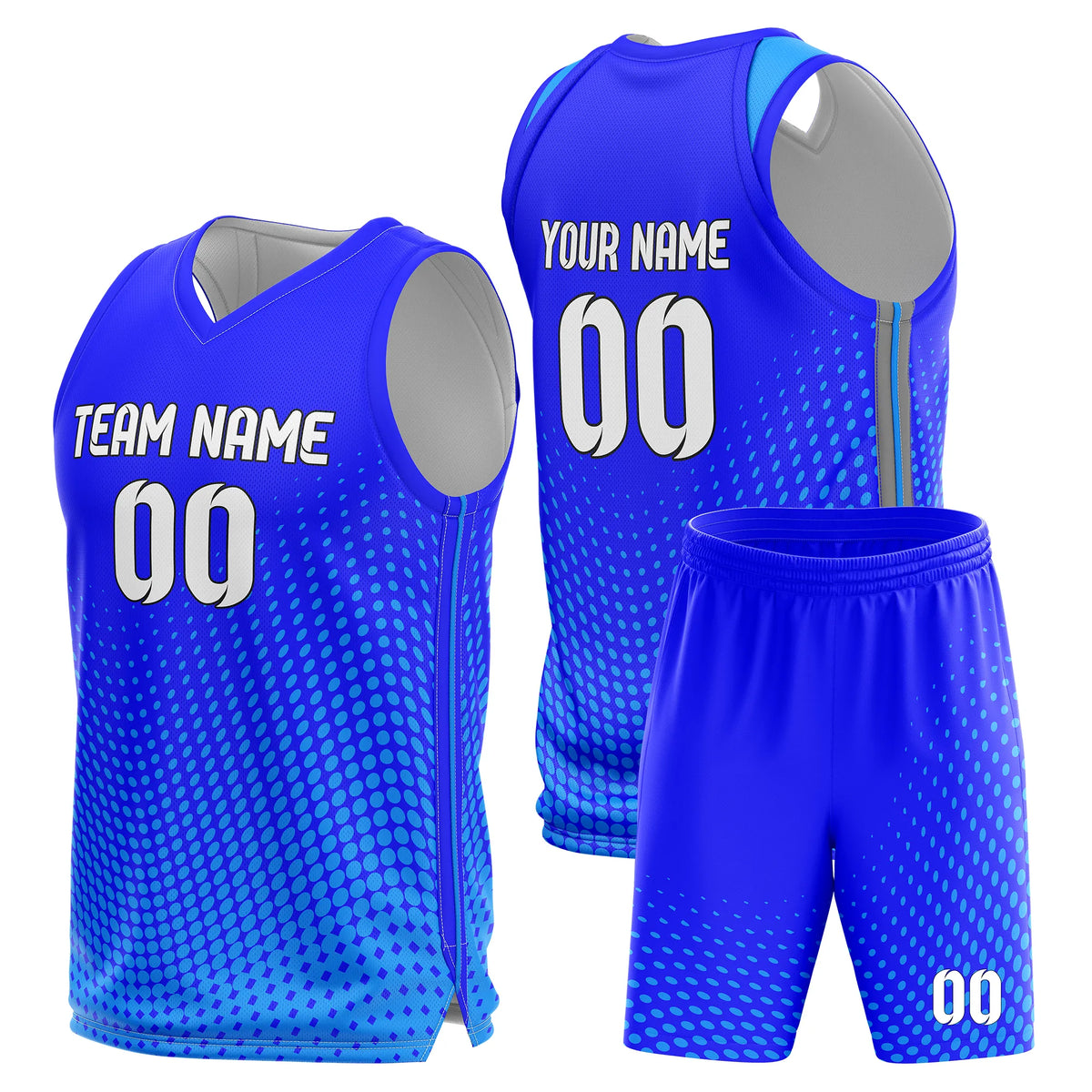 Custom Gradient Fashion Set Prime Gradient Sports Jersey Personalized Uniform with Name & Number