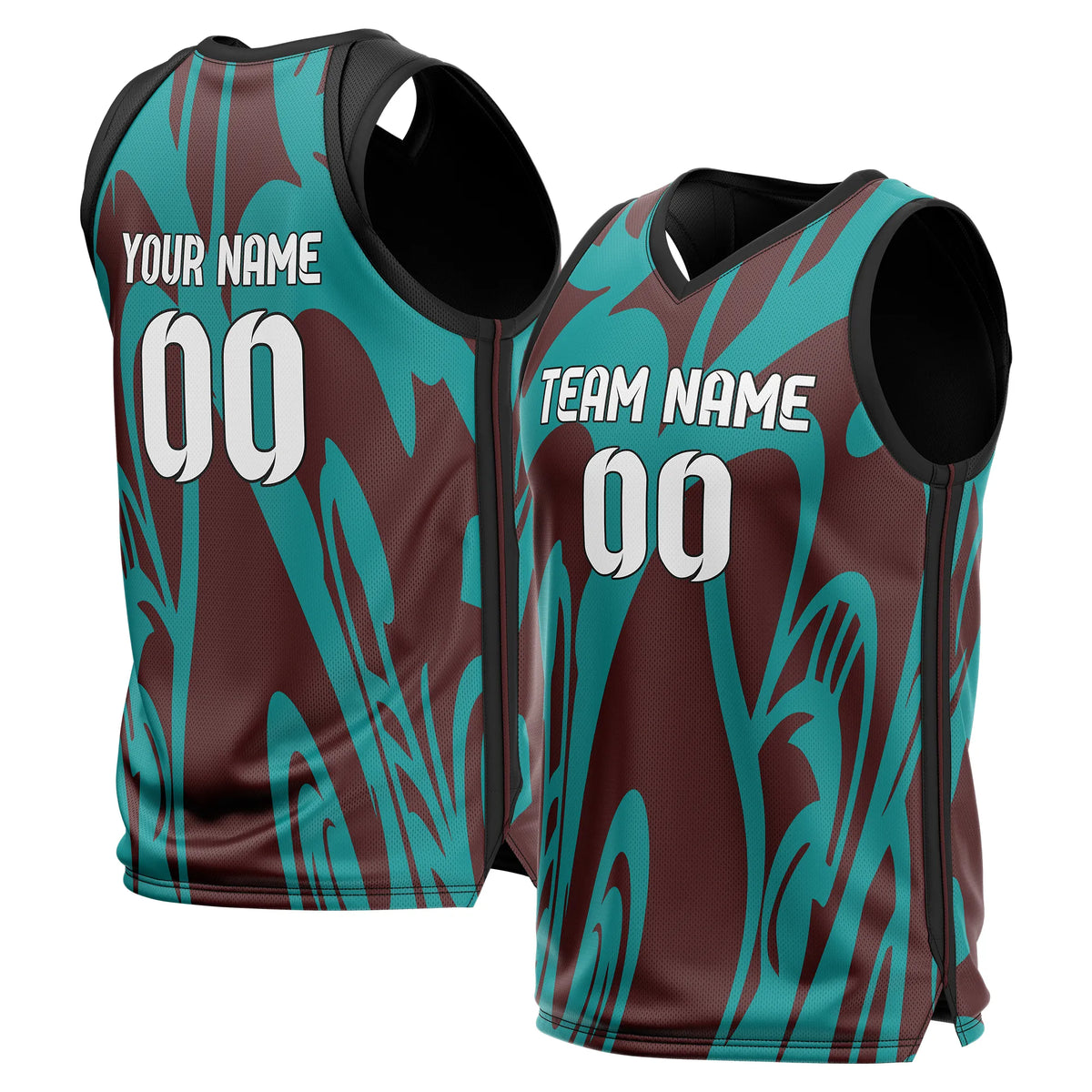 Custom Gaphti Pattern Tops Rapid Shift Sports Jersey Personalized Uniform with Name & Number
