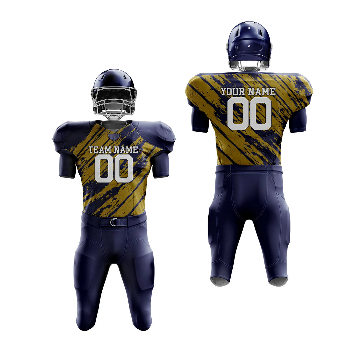 Custom Personalized D5 Drift Fashion American Football Jersey with Name, Number & Team Logo