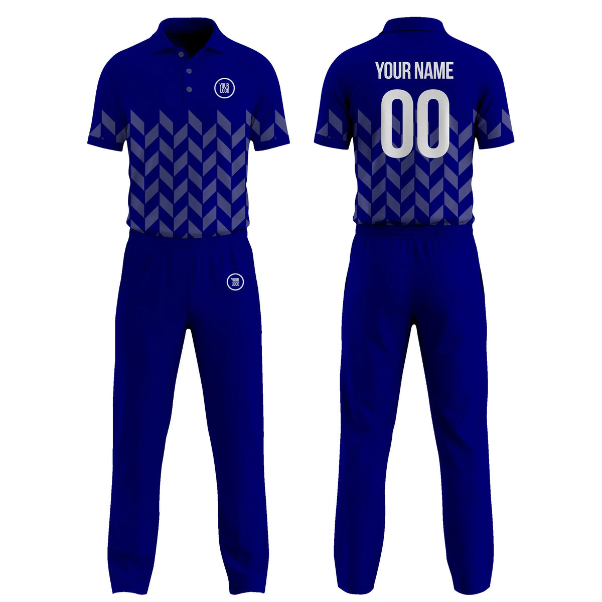 Custom Personalized D5 Color Block Cricket Kit with Name, Number & Team Logo