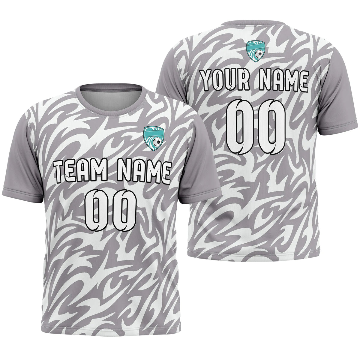 Custom Camo D3 Soccer Jersey Personalized Football Uniform with Name & Number