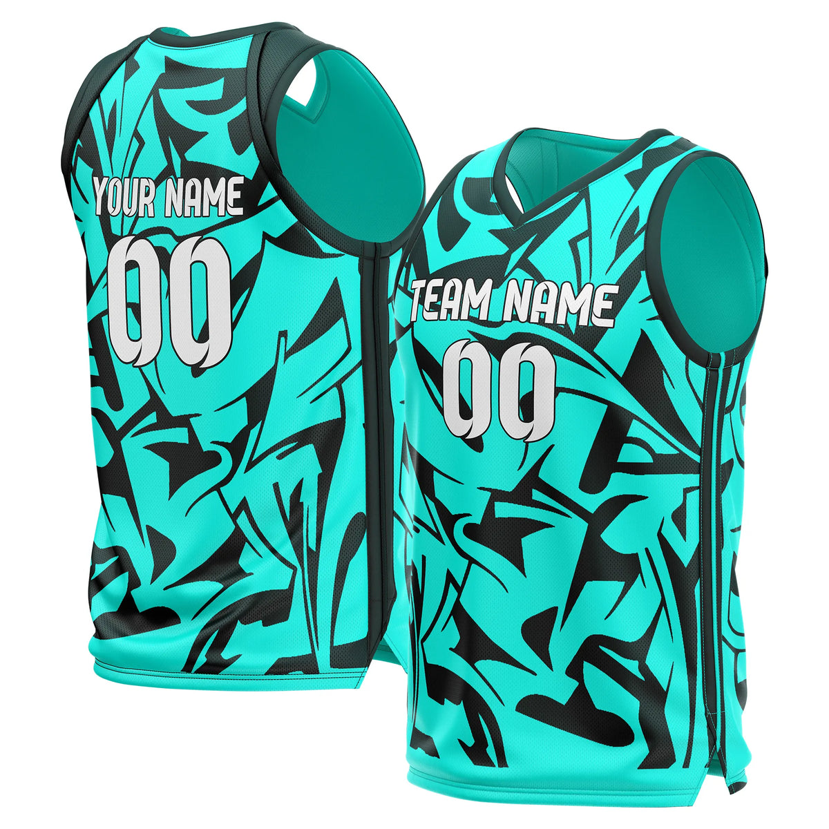 Custom Gaphti Pattern Tops Ignite Sports Jersey Personalized Uniform with Name & Number