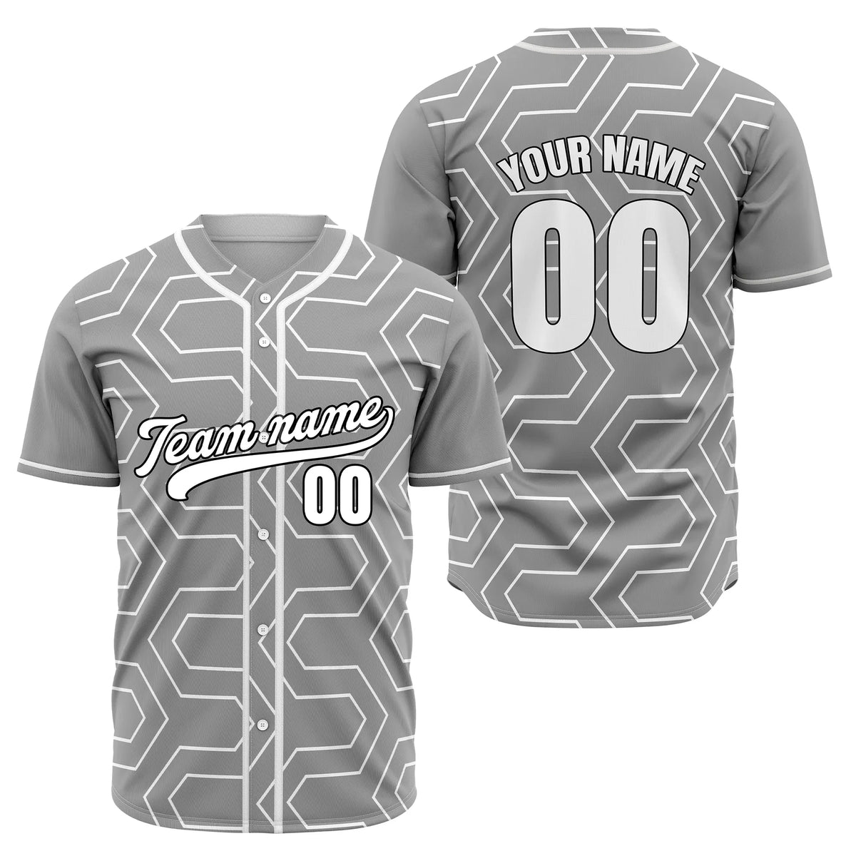 Custom Maze Runner Gradient Baseball Sports Jersey Personalized Uniform with Name & Number