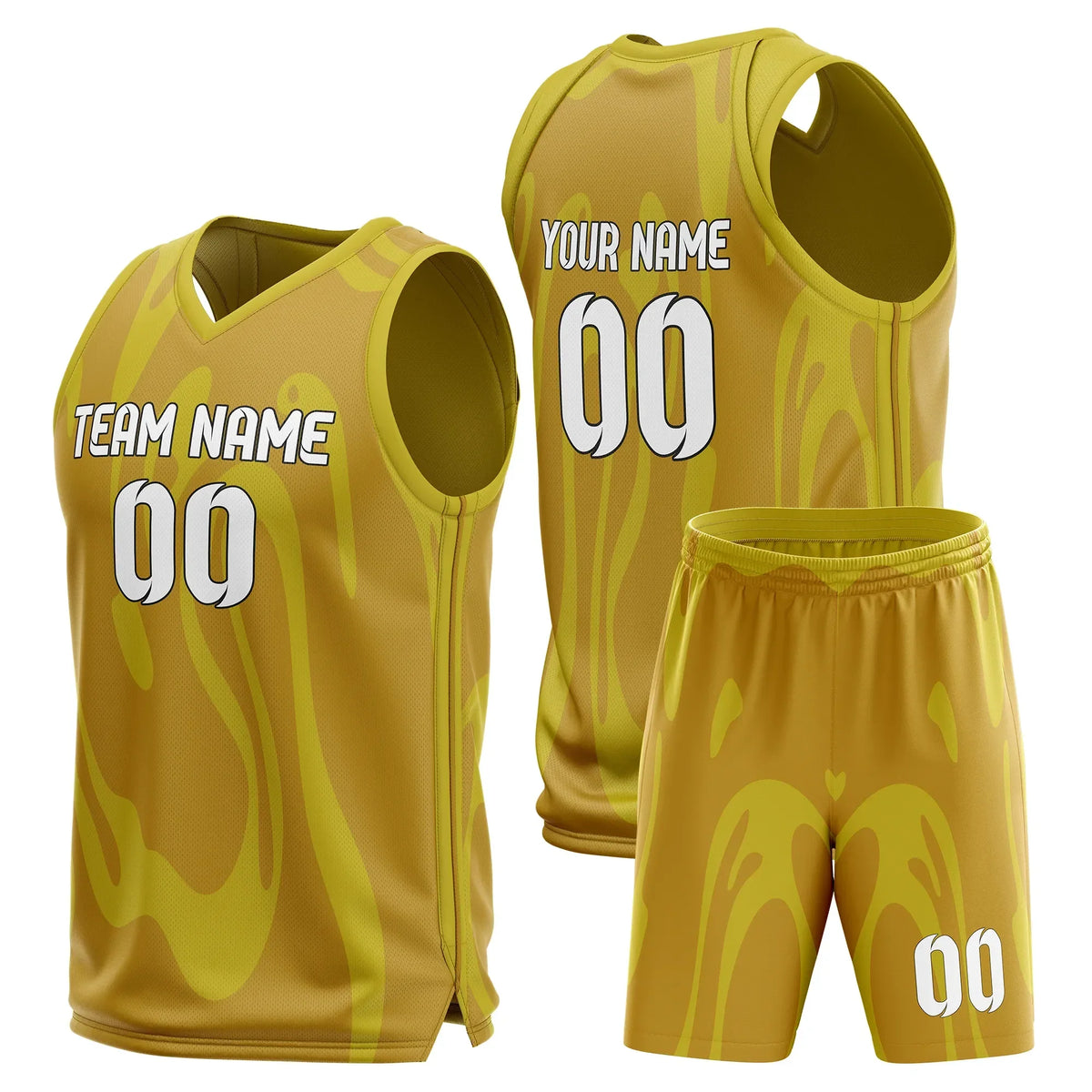 Custom Graphti Pattern Sets Giraffe Strike Sports Jersey Personalized Uniform with Name & Number
