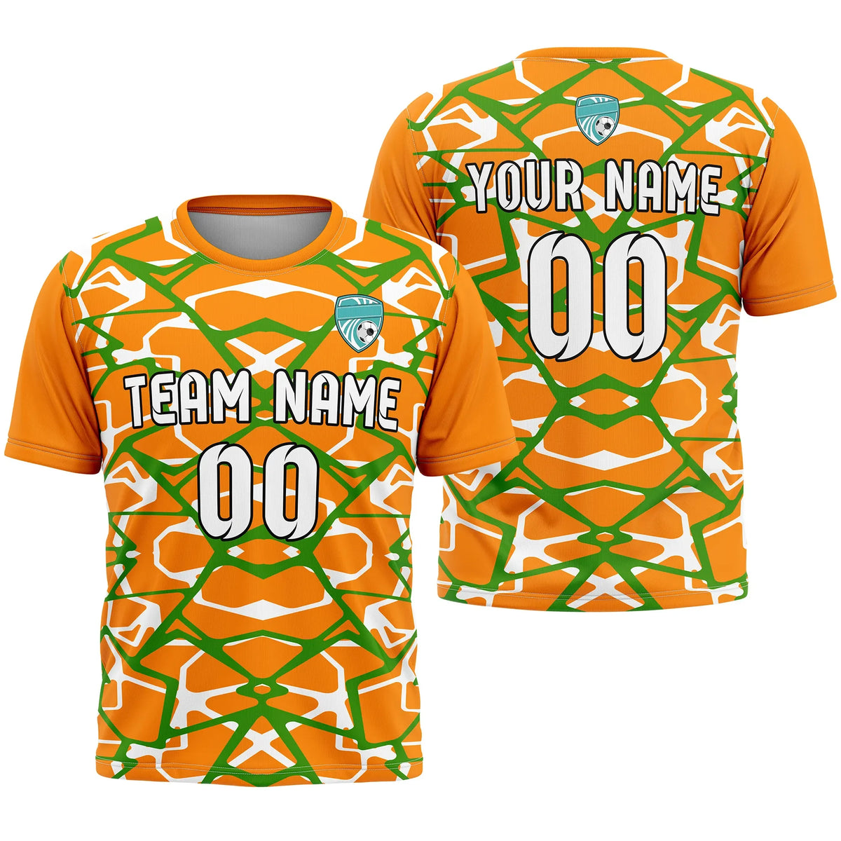 Custom R-Full Pattern D5 Soccer Jersey Personalized Football Uniform with Name &amp; Number