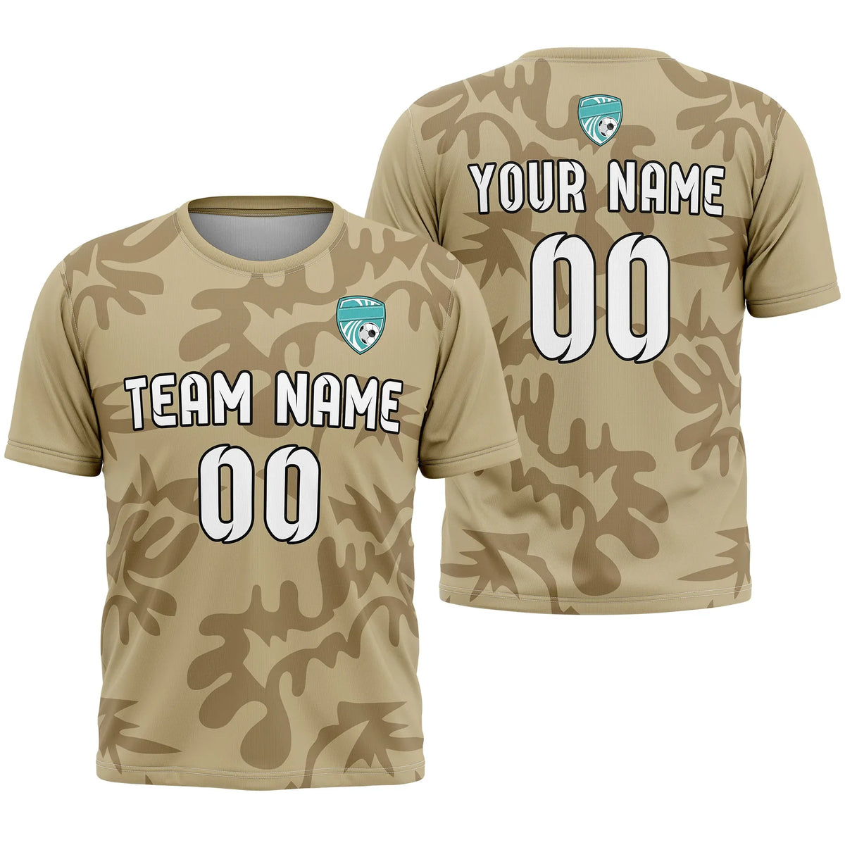 Custom Graffiti Pattern D4 Soccer Jersey Personalized Football Uniform with Name & Number