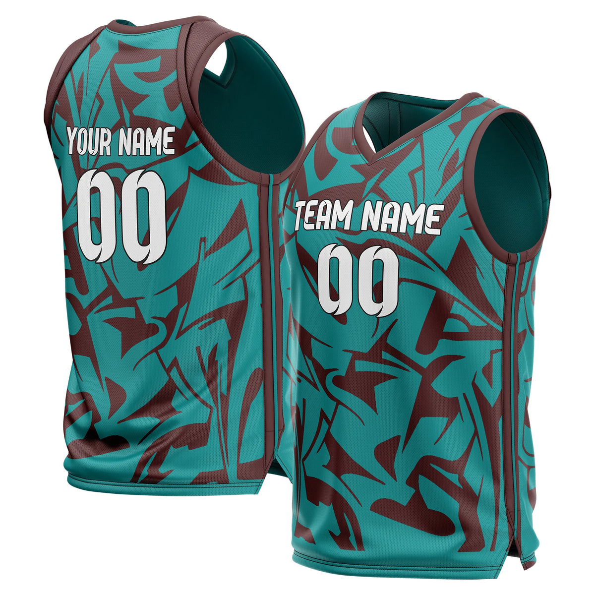 Custom Gaphti Pattern Tops Ignite Sports Jersey Personalized Uniform with Name & Number