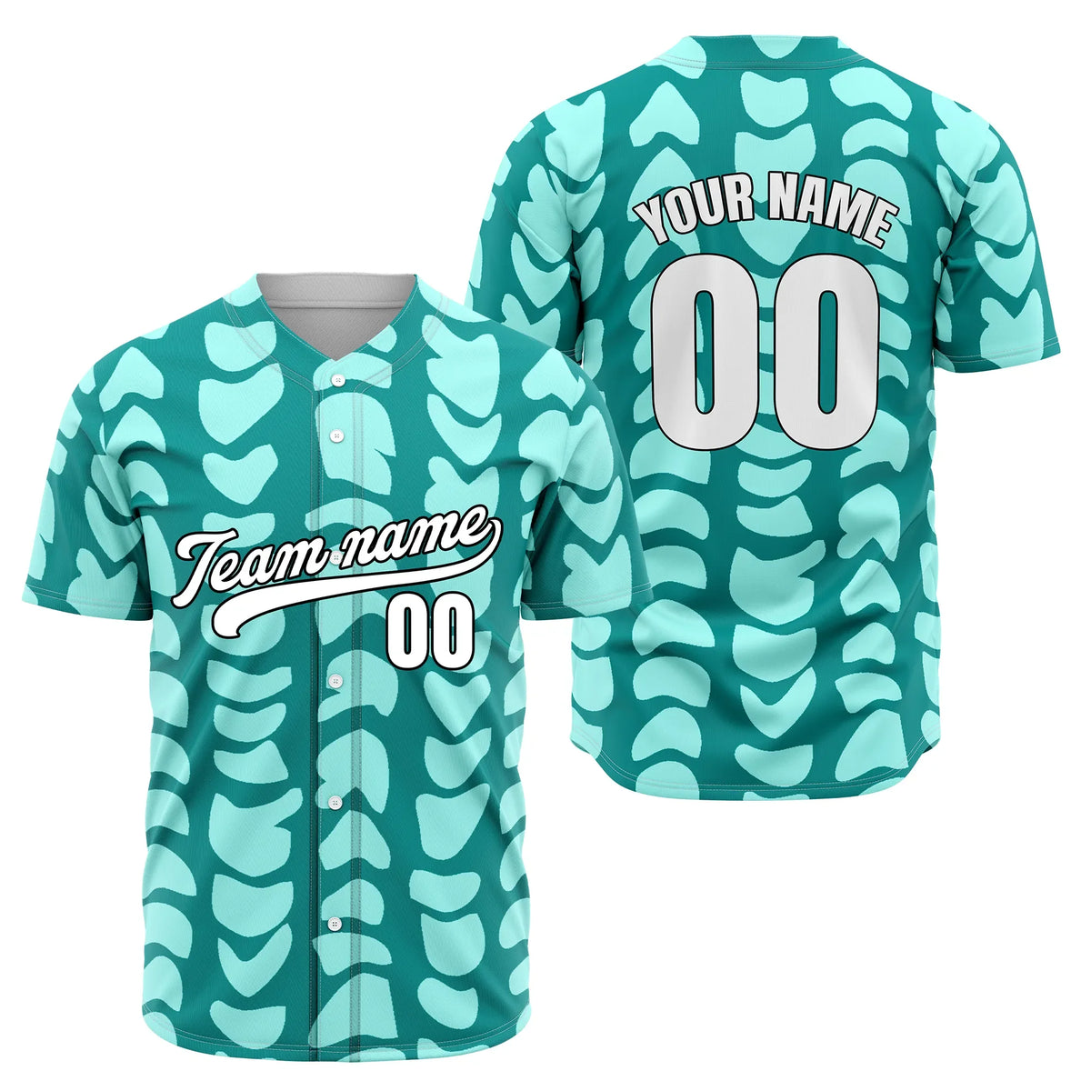 Custom Savage Spots Baseball Sports Jersey Personalized Uniform with Name & Number