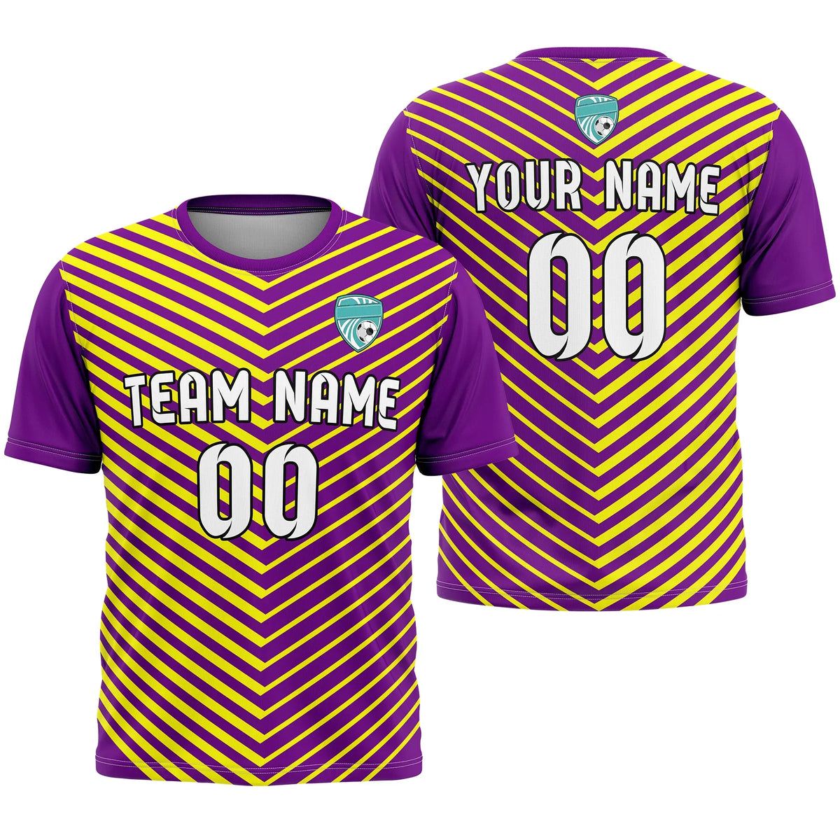 Custom Strip Fashion D5 Soccer Jersey Personalized Football Uniform with Name & Number