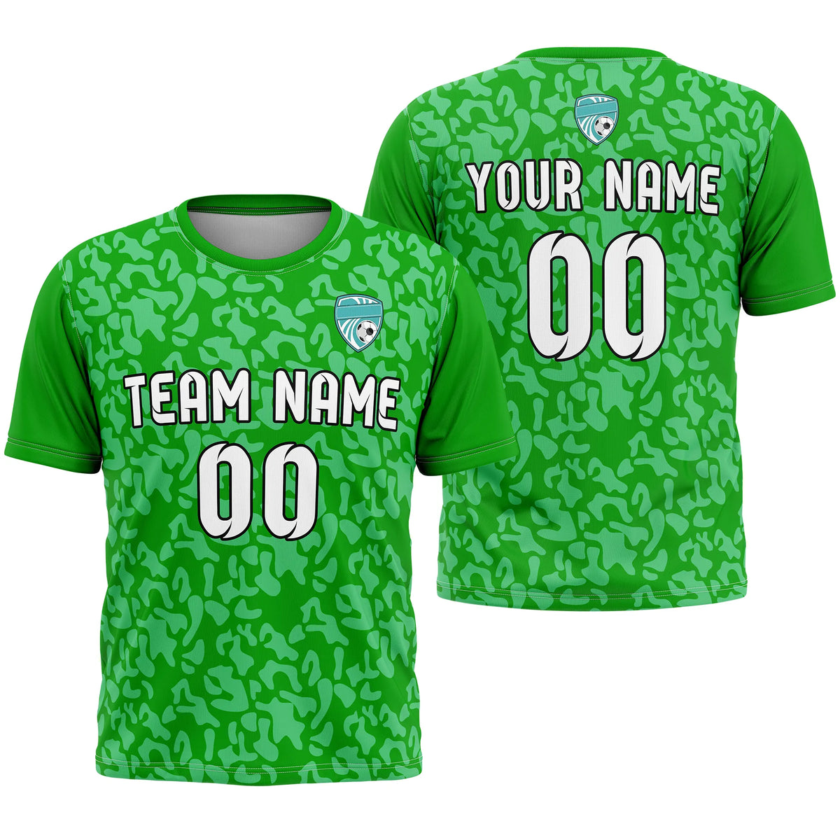 Custom Camo D5 Soccer Jersey Personalized Football Uniform with Name & Number