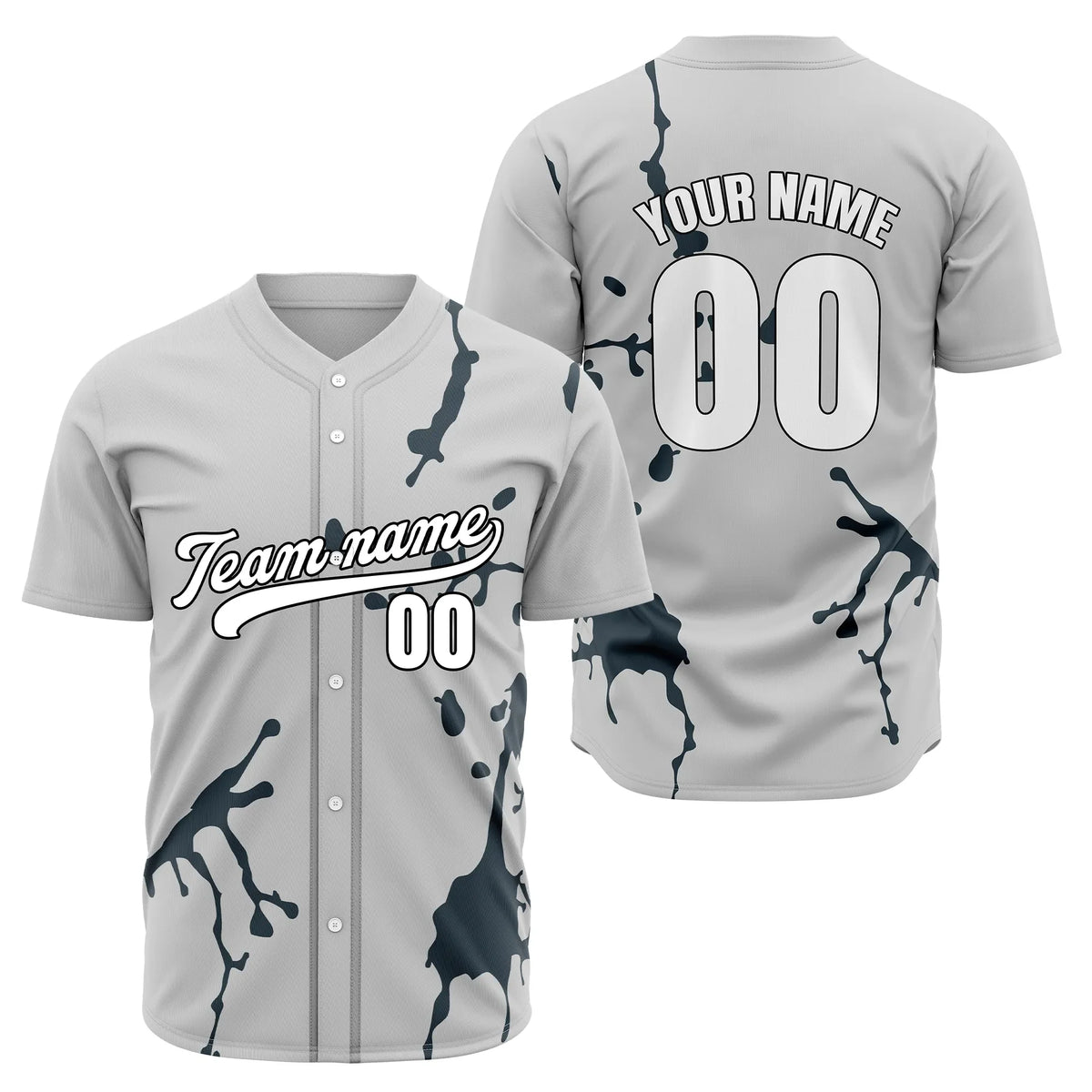 Custom Splash Fusion Sports Jersey Personalized Uniform with Name & Number