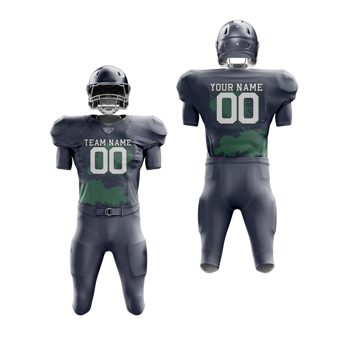 Custom Personalized D1 Drift Fashion American Football Jersey with Name, Number & Team Logo