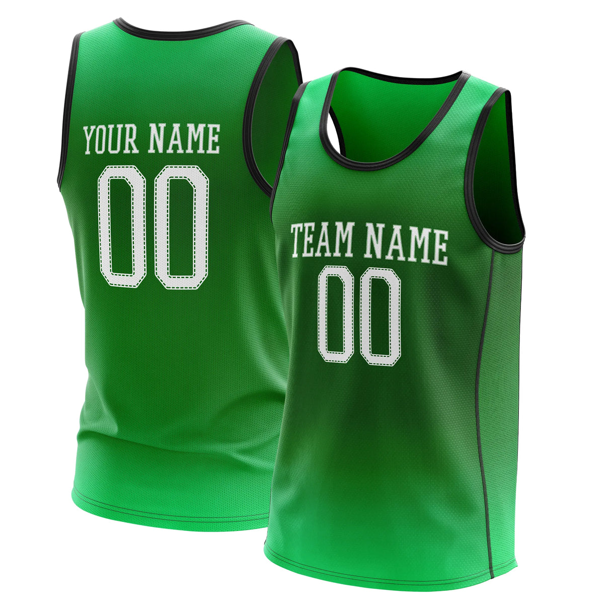 Custom Gradient fashion top Victory Fade Sports Jersey Personalized Uniform with Name & Number