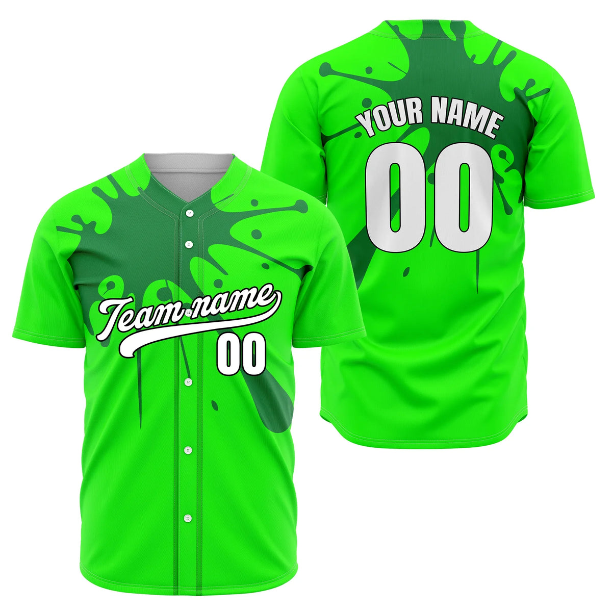 Custom Drip Force Black Sports Jersey Personalized Uniform with Name & Number