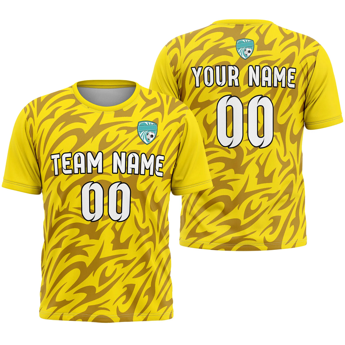 Custom Camo D3 Soccer Jersey Personalized Football Uniform with Name & Number