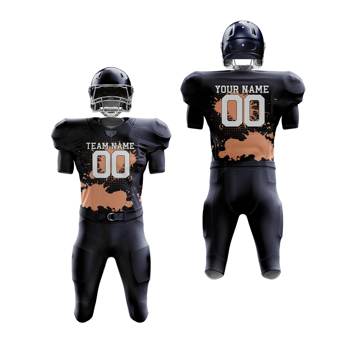 Custom Personalized D1 Drift Fashion American Football Jersey with Name, Number & Team Logo