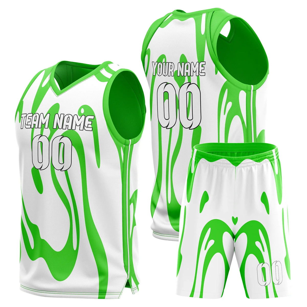Custom Graphti Pattern Sets Giraffe Strike Sports Jersey Personalized Uniform with Name & Number