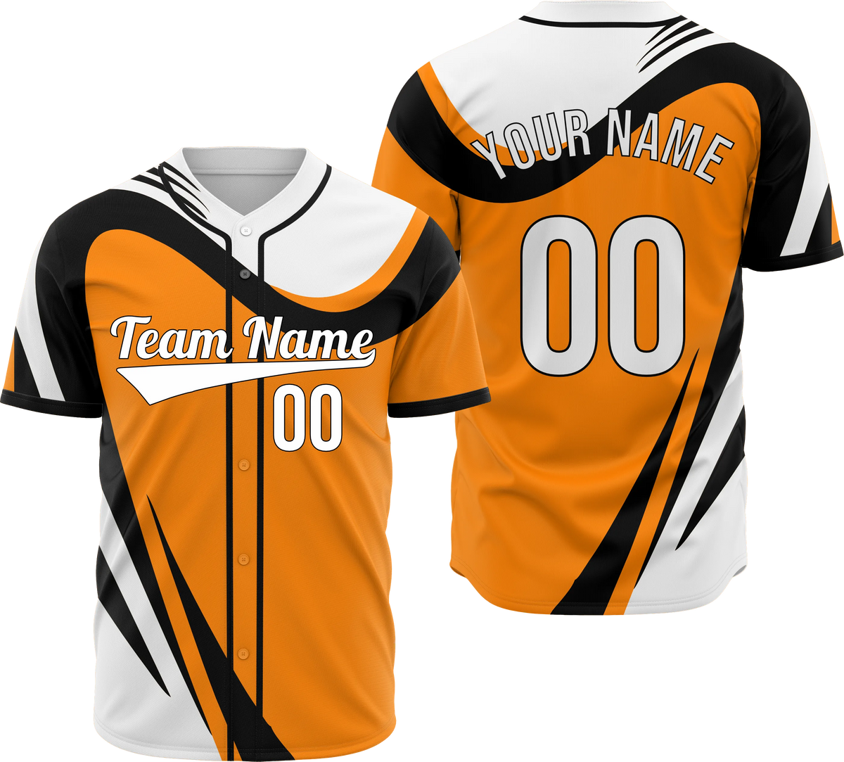 Custom Velocity Flow Baseball Sports Jersey Personalized Uniform with Name & Number