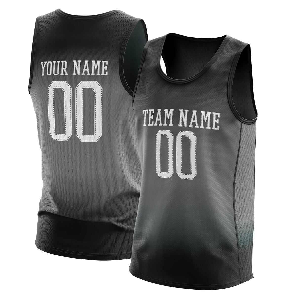 Custom Gradient fashion top Victory Fade Sports Jersey Personalized Uniform with Name & Number
