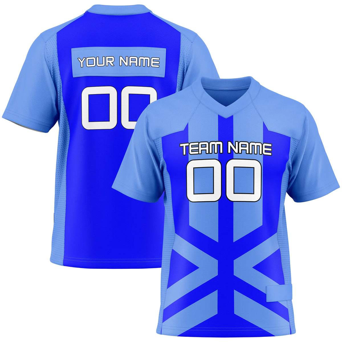 Custom Classic Style D3 Flag Football Jersey Personalized Uniform with Name & Number