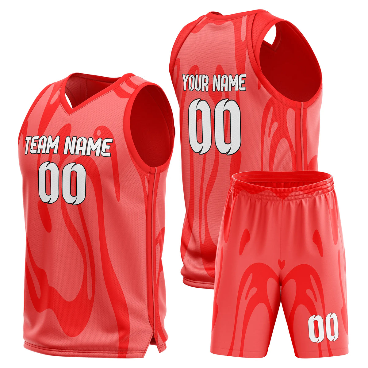 Custom Graphti Pattern Sets Giraffe Strike Sports Jersey Personalized Uniform with Name & Number