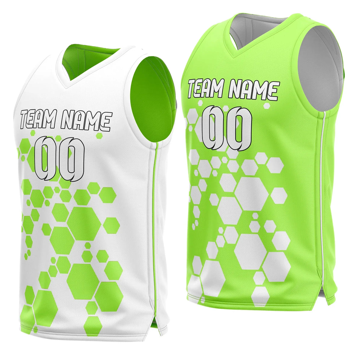 Custom Hive Strike Reversible Top Sports Jersey Personalized Uniform with Name & Number