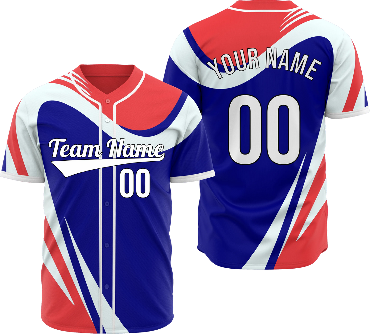 Custom Velocity Flow Baseball Sports Jersey Personalized Uniform with Name & Number