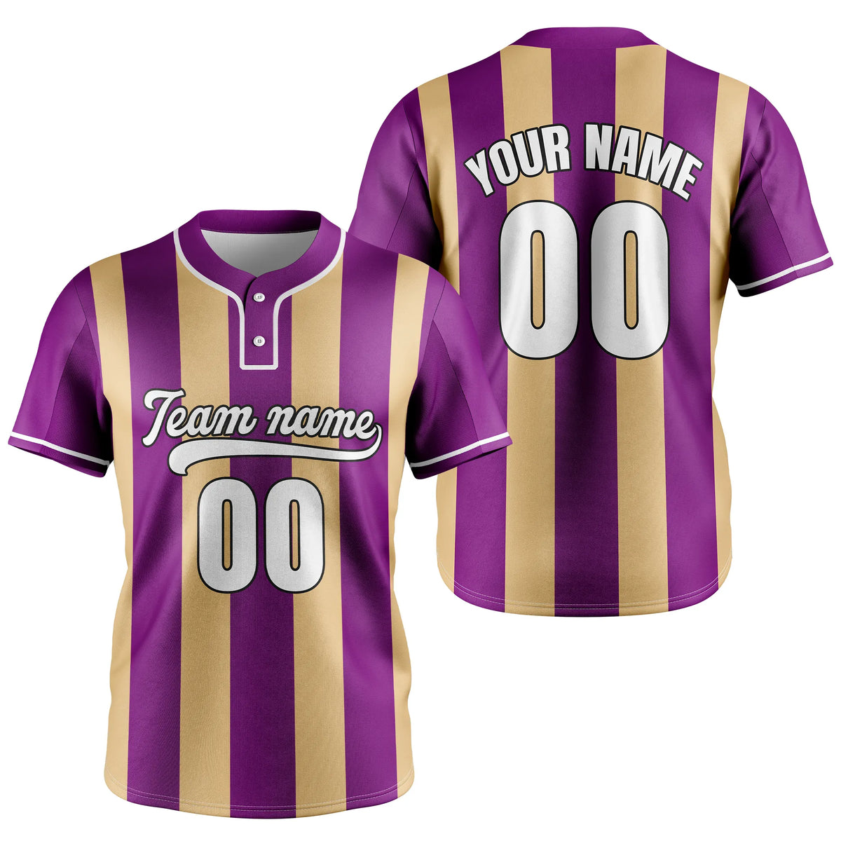 Custom Dugout Stripes Baseball Aqua Sports Jersey Personalized Uniform with Name & Number