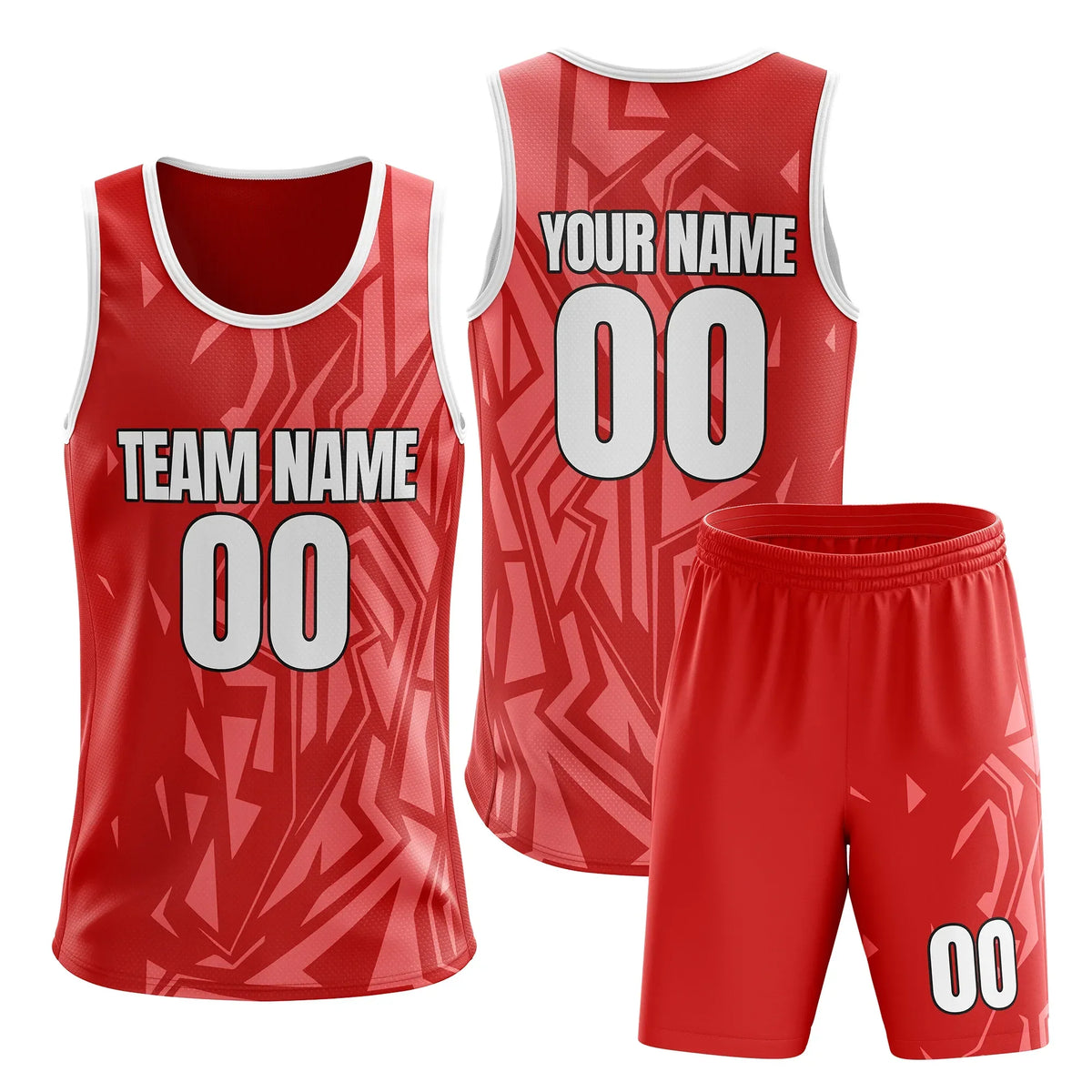 Custom Colour Block Set Hoop Fusion Sports Jersey Personalized Uniform with Name & Number