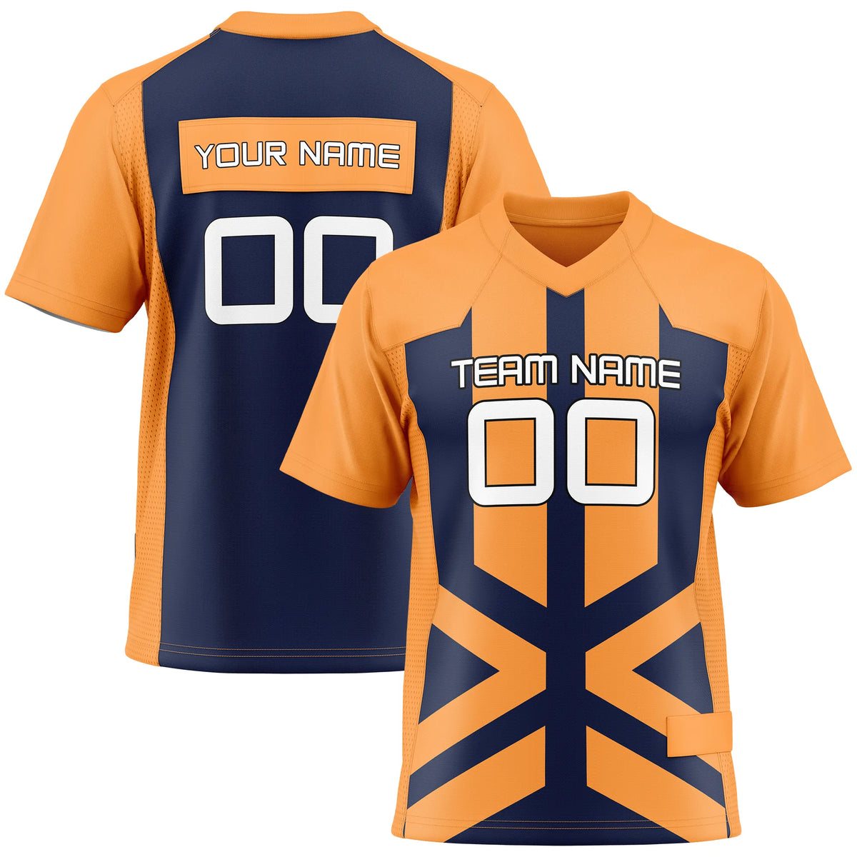 Custom Classic Style D3 Flag Football Jersey Personalized Uniform with Name & Number