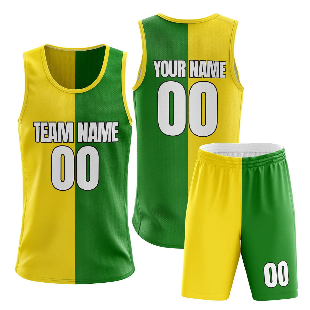 Custom Split Fusion Split Fashion Set Sports Jersey Personalized Uniform with Name & Number