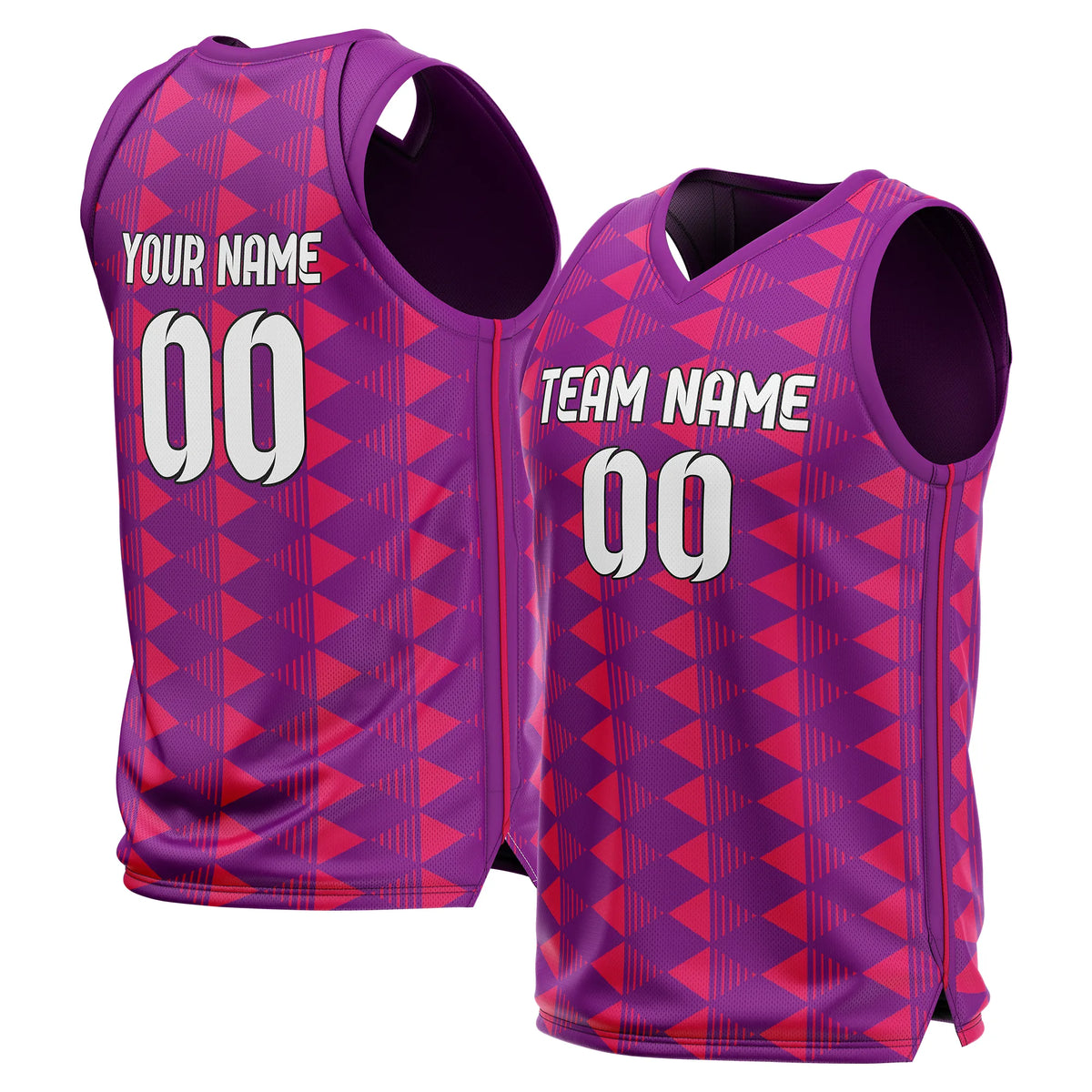 Custom Prism Arrow Printed Sports Jersey Personalized Uniform with Name & Number