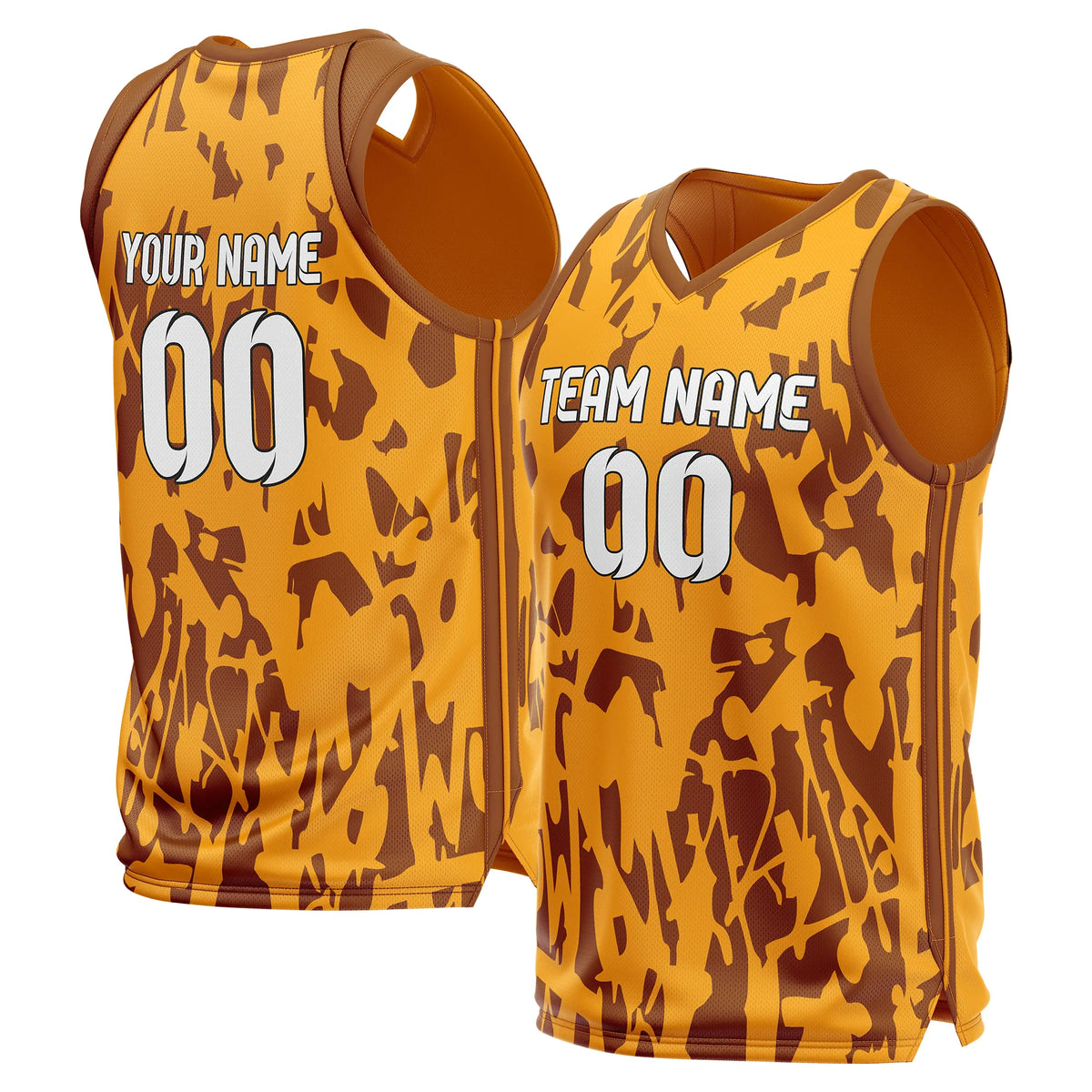 Custom Gaphti Pattern Tops Shadow Drip Sports Jersey Personalized Uniform with Name & Number