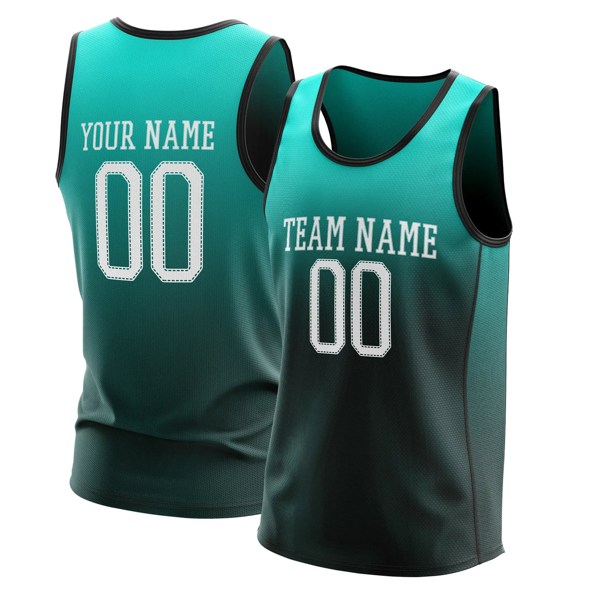 Custom Gradient fashion top Inferno Lime Sports Jersey Personalized Uniform with Name & Number