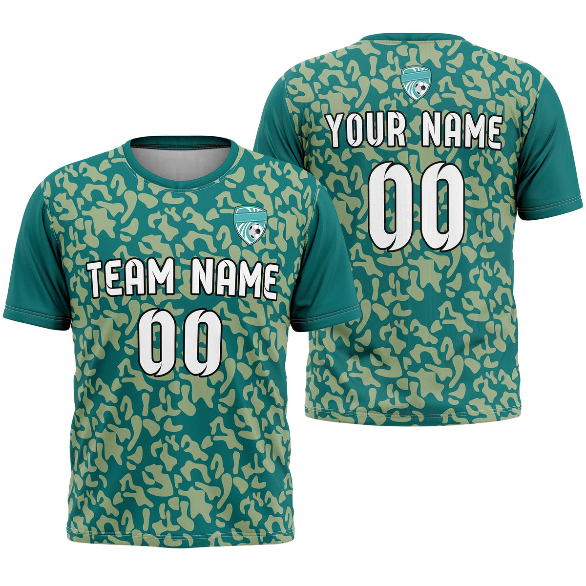 Custom Camo D5 Soccer Jersey Personalized Football Uniform with Name & Number