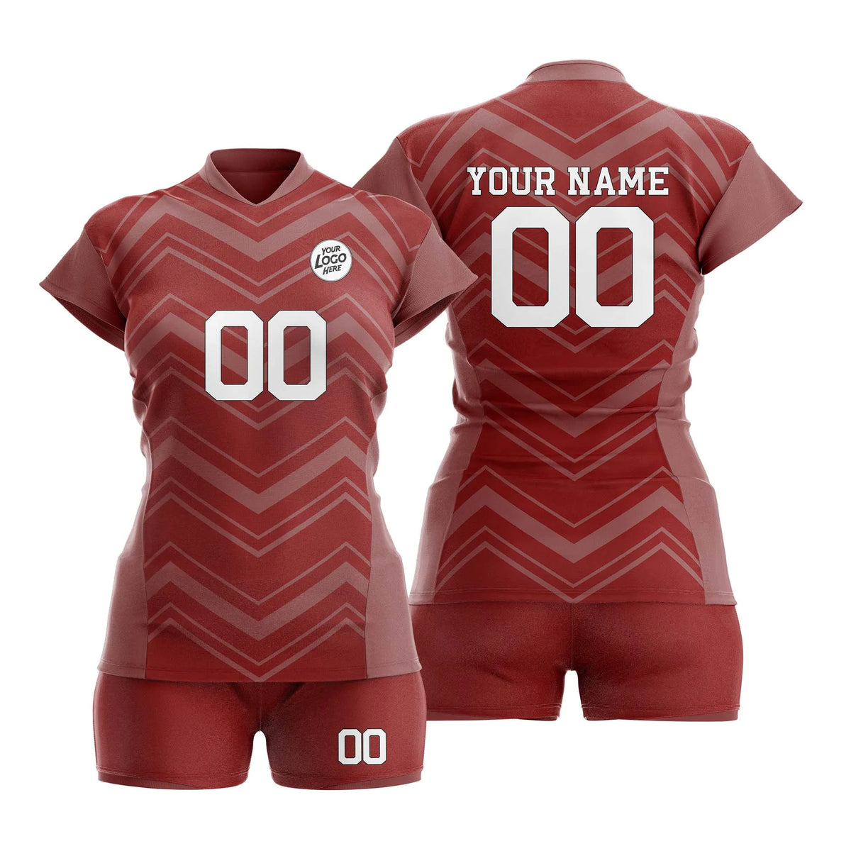 Custom Personalized D5 Strip Fashion Volleyball Jersey with Name, Number & Team Logo