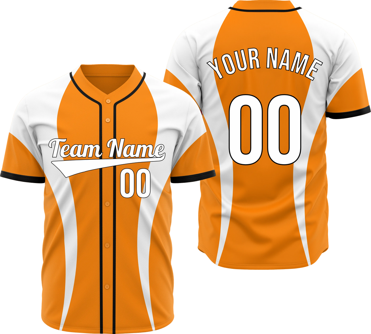 Custom Rising Edge Baseball Sports Jersey Personalized Uniform with Name & Number