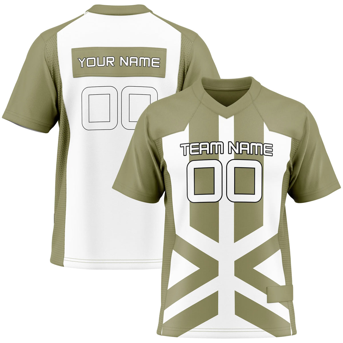 Custom Classic Style D3 Flag Football Jersey Personalized Uniform with Name & Number