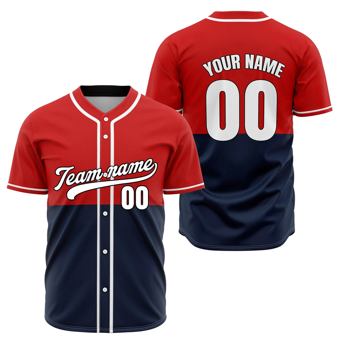 Custom Dual Impact Baseball Aqua Sports Jersey Personalized Uniform with Name & Number