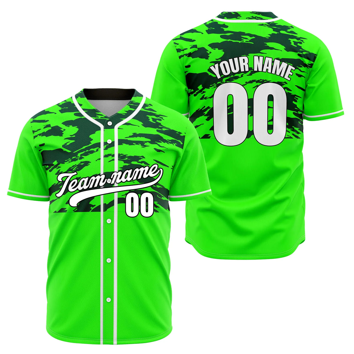 Custom Split Motion Baseball Sports Jersey Personalized Uniform with Name & Number