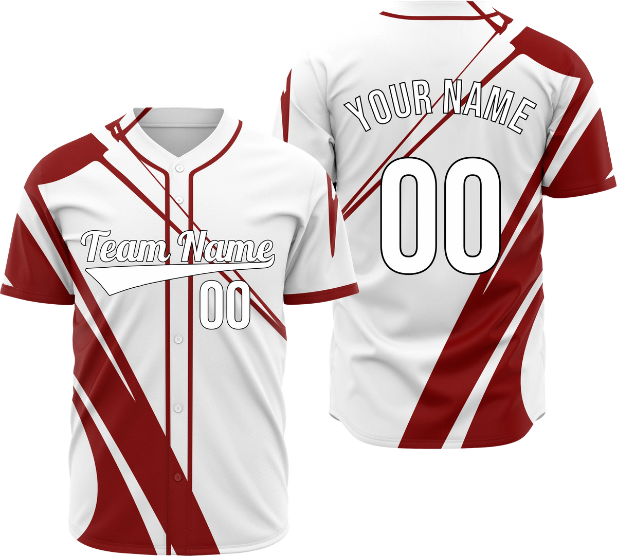 Custom Motion Surge Baseball Sports Jersey Personalized Uniform with Name & Number