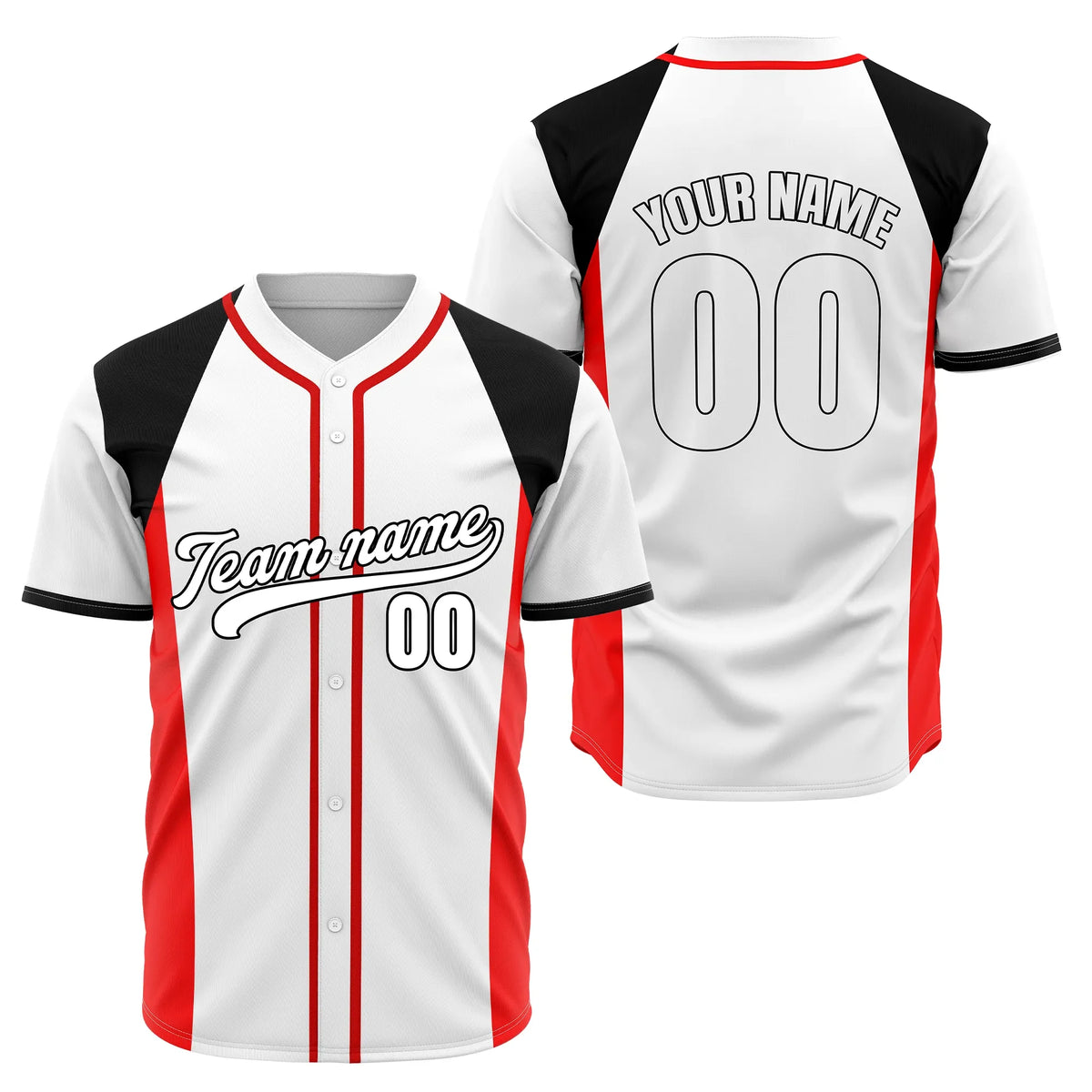 Custom Crimson Flash Baseball Sports Jersey Personalized Uniform with Name & Number
