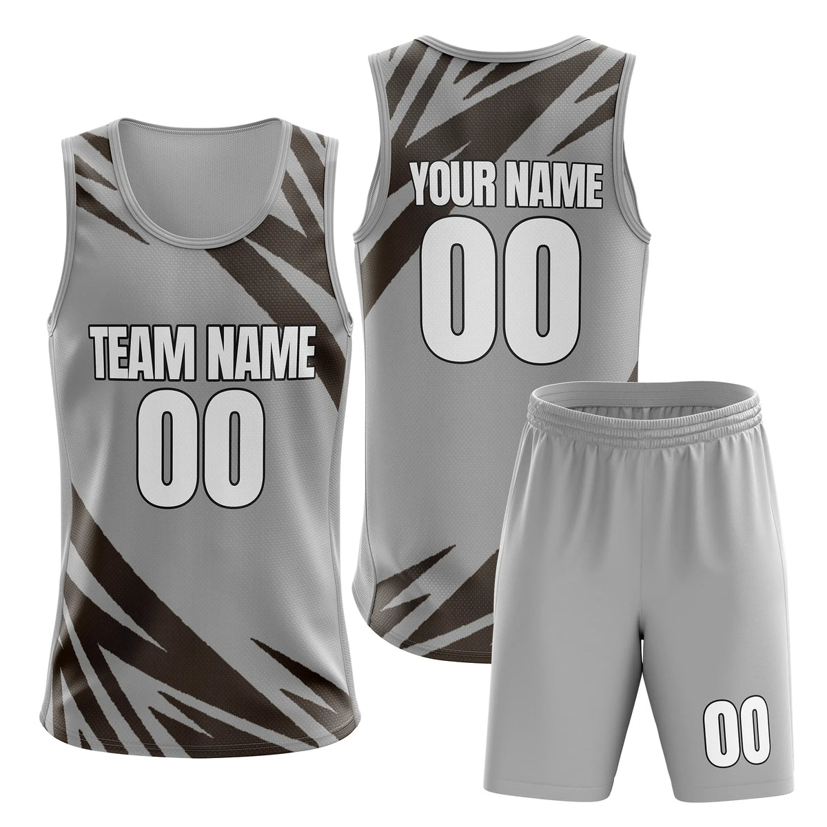 Custom Split Zone Split Fashion Set Sports Jersey Personalized Uniform with Name & Number