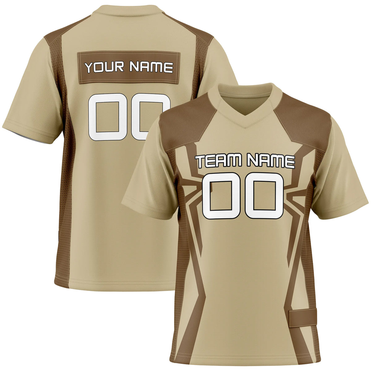 Custom Classic Style D4 Flag Football Jersey Personalized Uniform with Name & Number